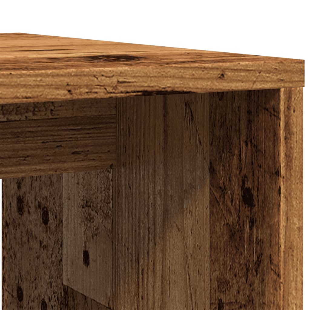 vidaXL Stolik kawowy, stare drewno, 100x48x40 cm