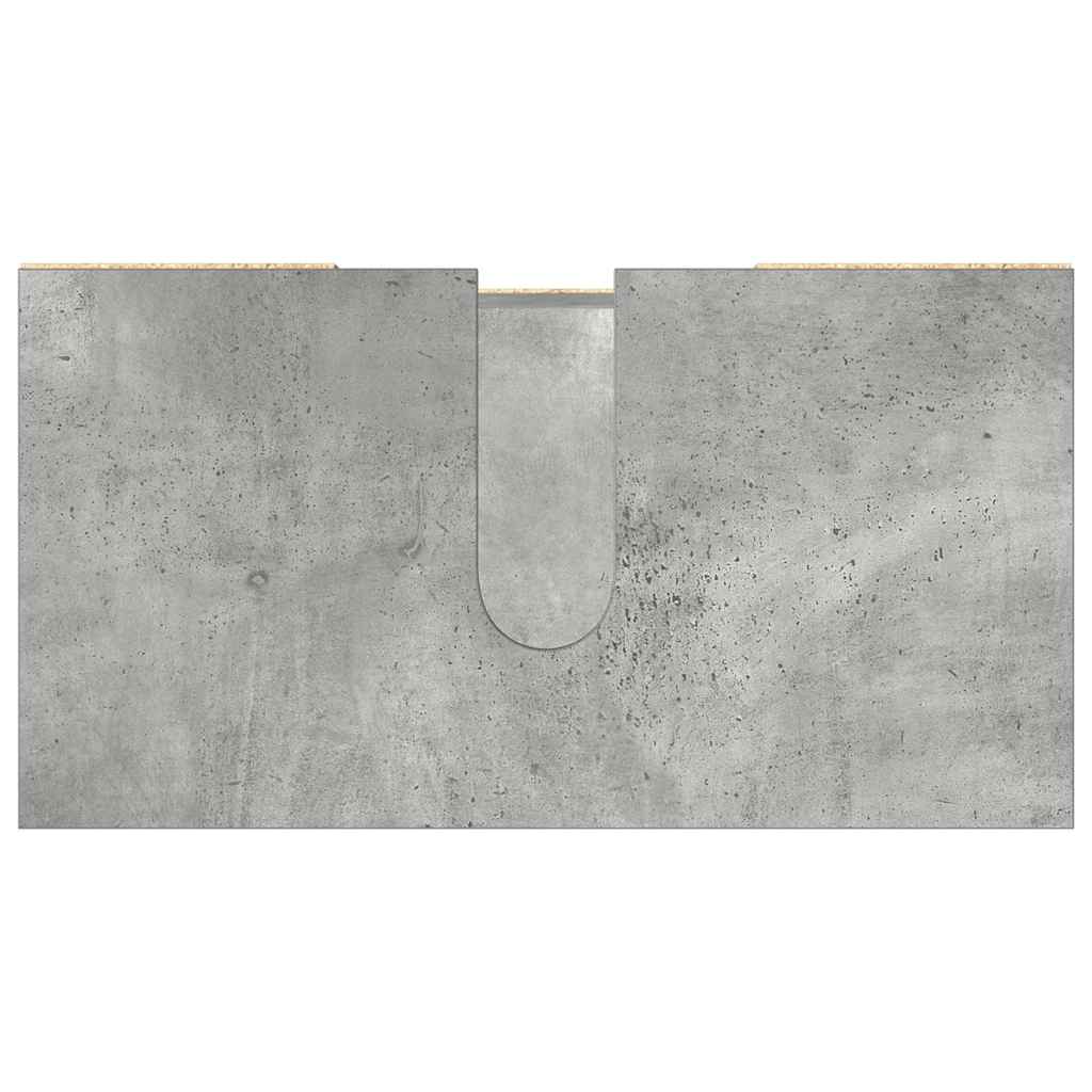 vidaXL Szafka łazienkowa, szarość betonu, 60x32x53,5 cm, płyta wiórowa