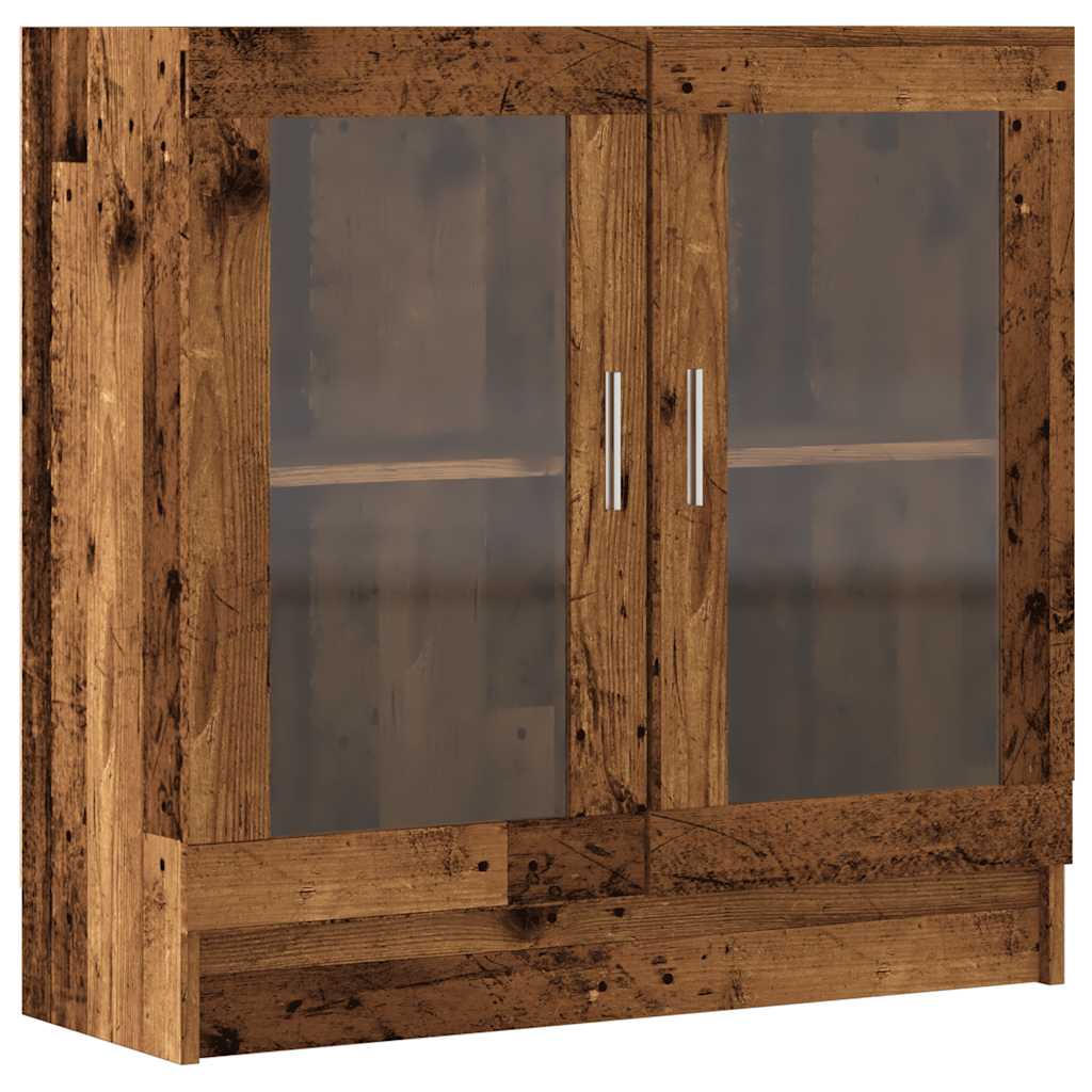 vidaXL Szafka na książki, stare drewno, 82,5x30,5x80 cm