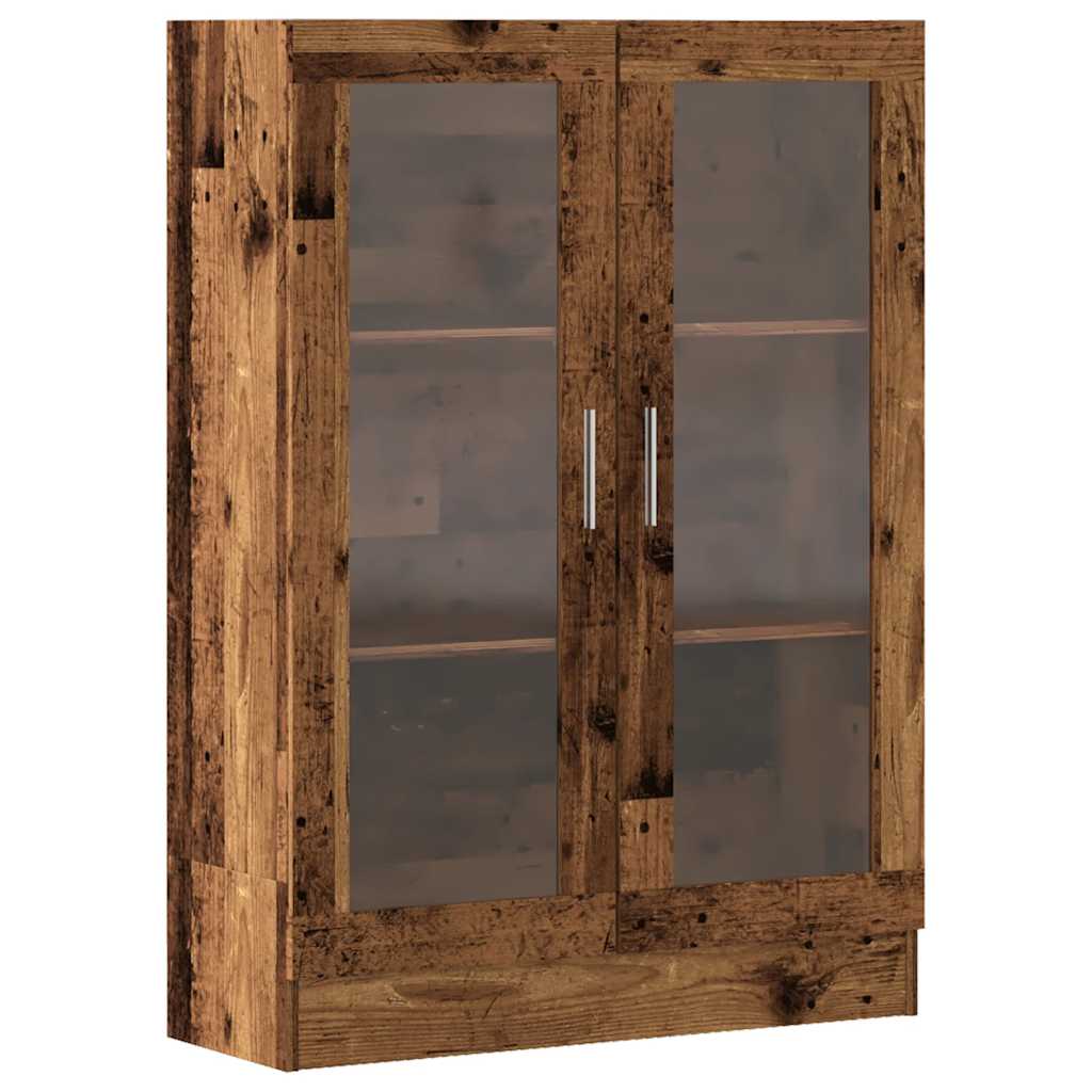 vidaXL Szafka na książki, stare drewno, 82,5x30,5x115 cm