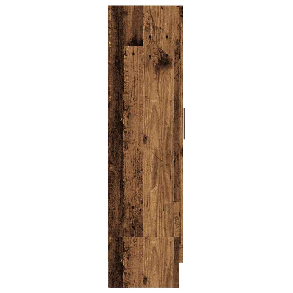 vidaXL Szafka na książki, stare drewno, 82,5x30,5x115 cm