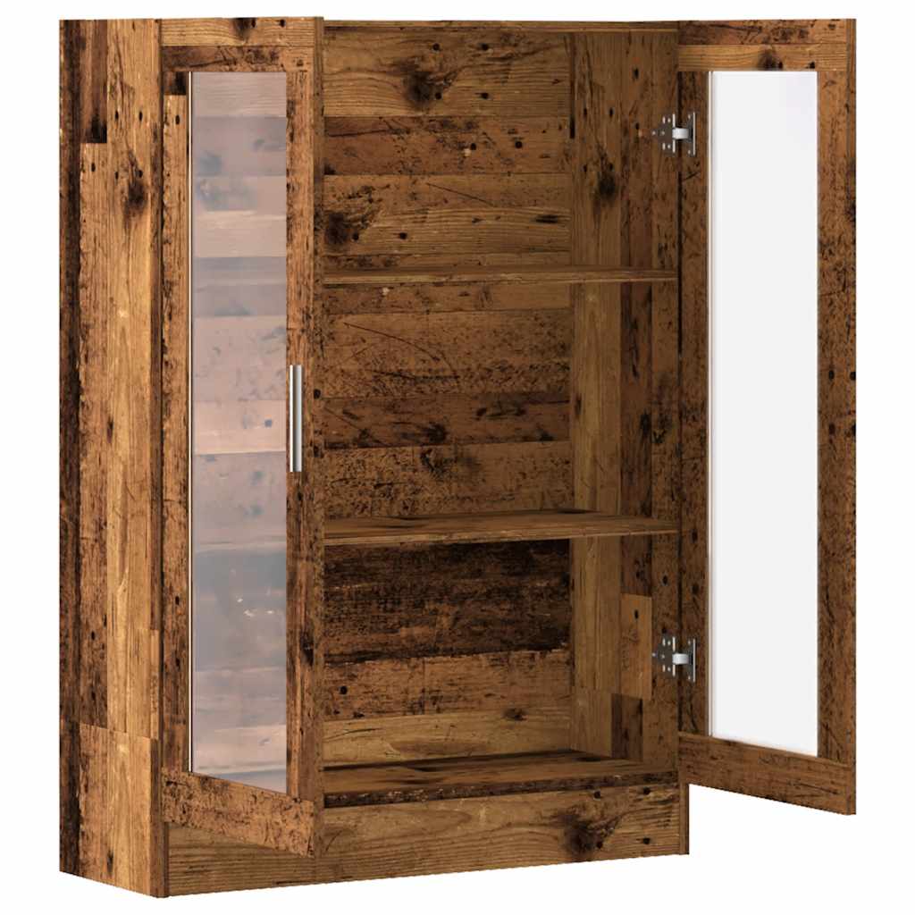 vidaXL Szafka na książki, stare drewno, 82,5x30,5x115 cm