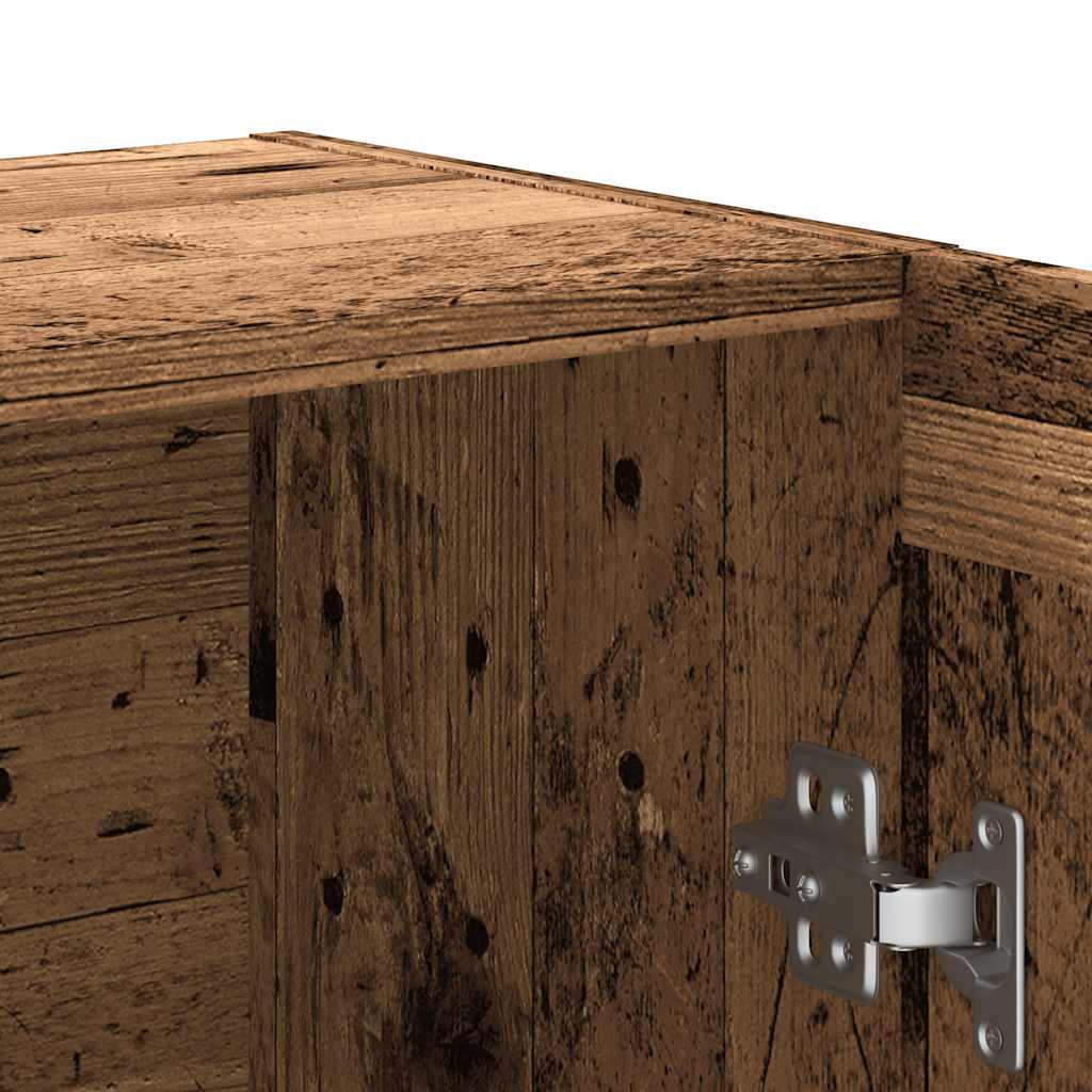 vidaXL Szafka na książki, stare drewno, 82,5x30,5x115 cm