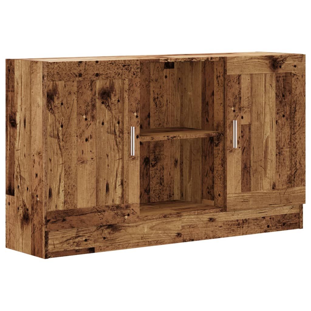 vidaXL Szafka, stare drewno, 120x30,5x70 cm, materiał drewnopochodny