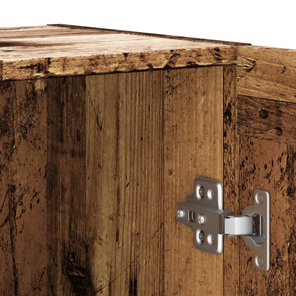 vidaXL Szafka, stare drewno, 120x30,5x70 cm, materiał drewnopochodny