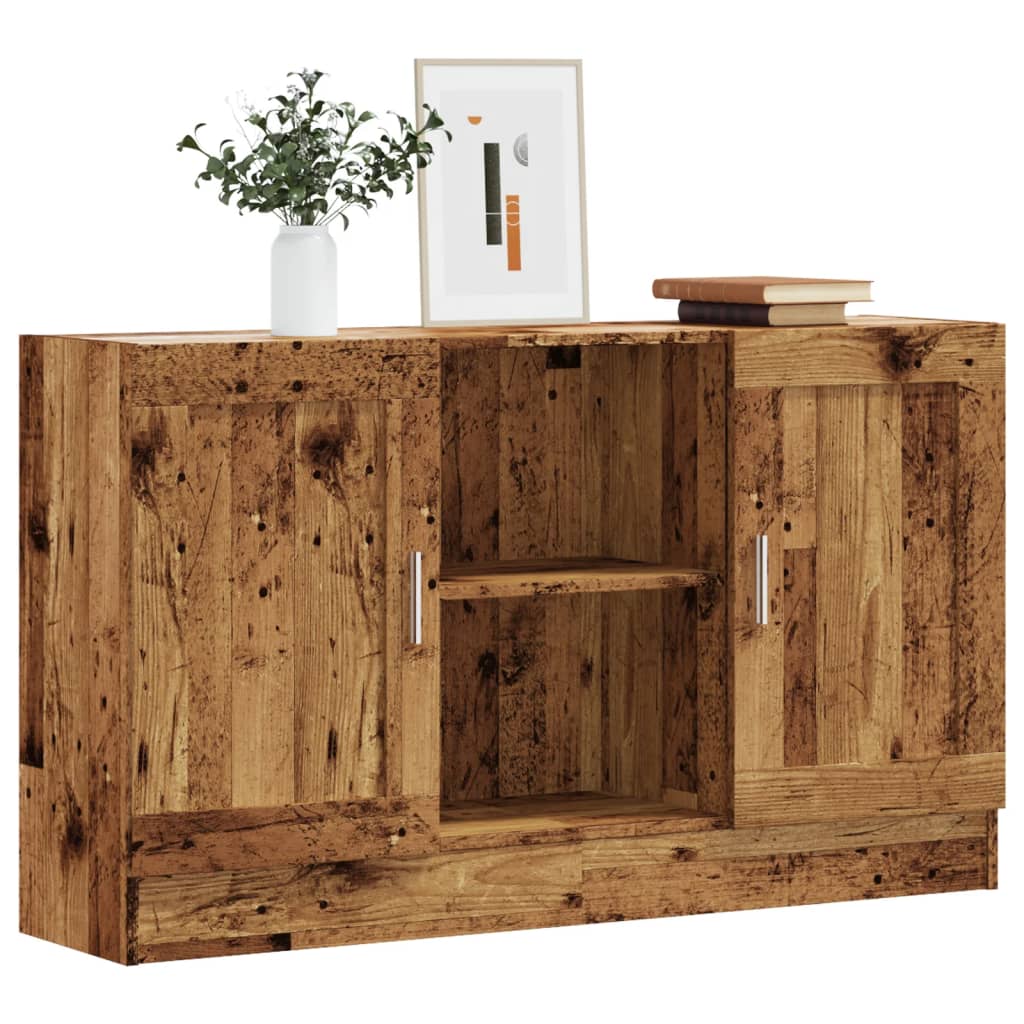 vidaXL Szafka, stare drewno, 120x30,5x70 cm, materiał drewnopochodny