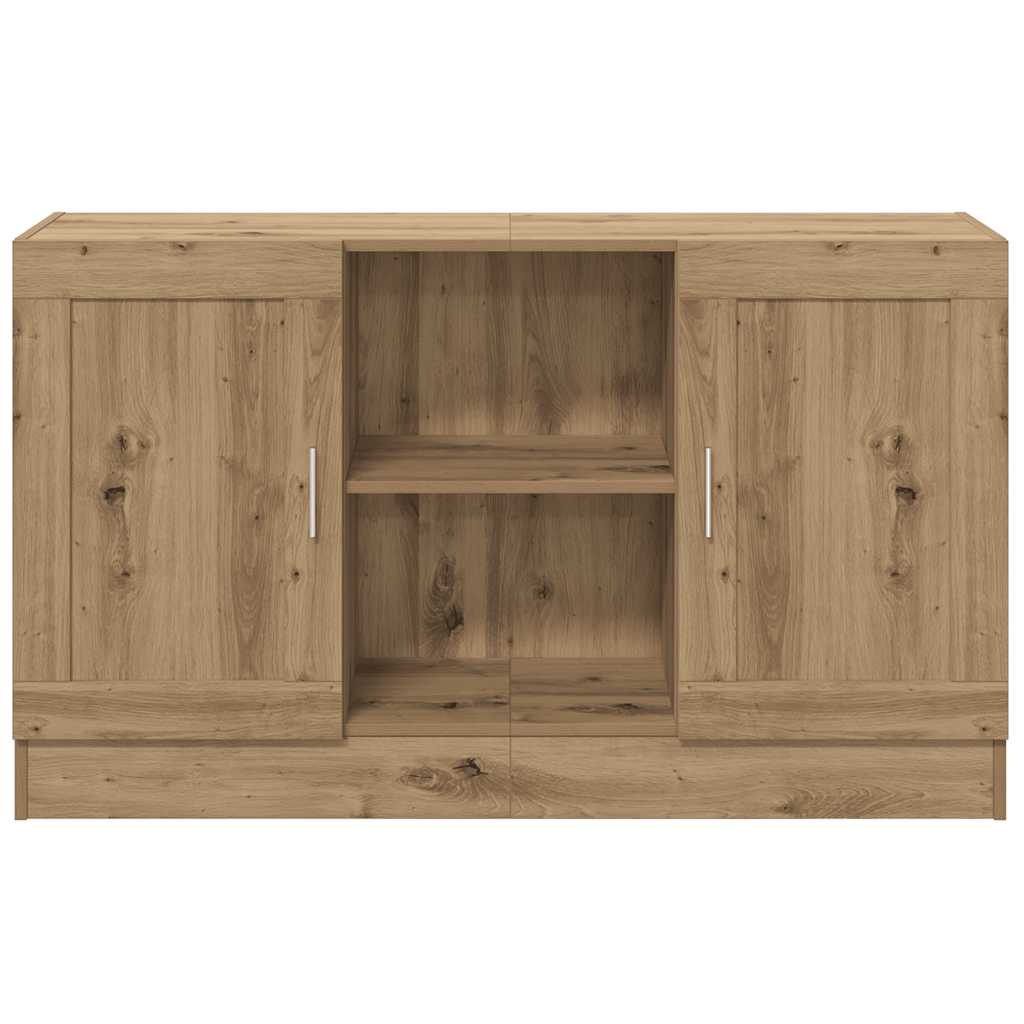 vidaXL Szafka, dąb artisan, 120x30,5x70 cm, materiał drewnopochodny
