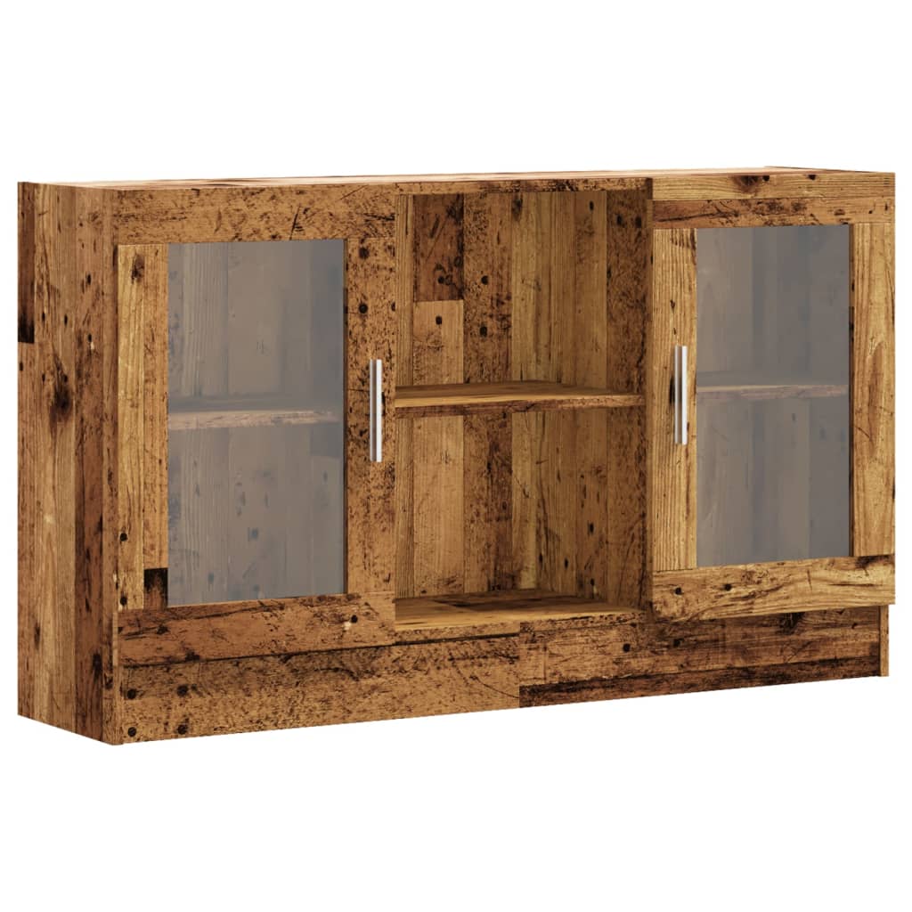 vidaXL Szafka, stare drewno, 120x30,5x70 cm, materiał drewnopochodny