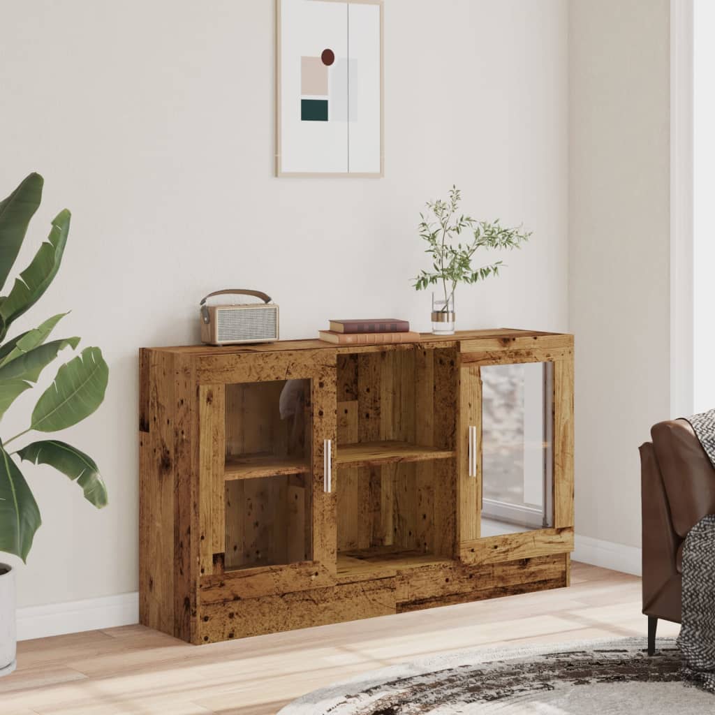 vidaXL Szafka, stare drewno, 120x30,5x70 cm, materiał drewnopochodny