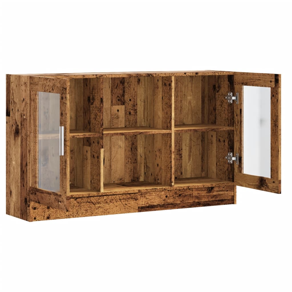 vidaXL Szafka, stare drewno, 120x30,5x70 cm, materiał drewnopochodny