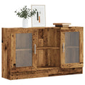 vidaXL Szafka, stare drewno, 120x30,5x70 cm, materiał drewnopochodny