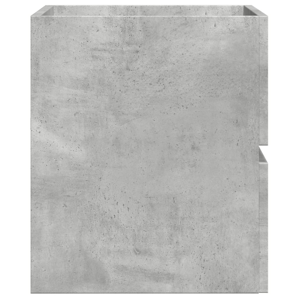 vidaXL Szafka łazienkowa, szarość betonu, 60x38,5x45 cm