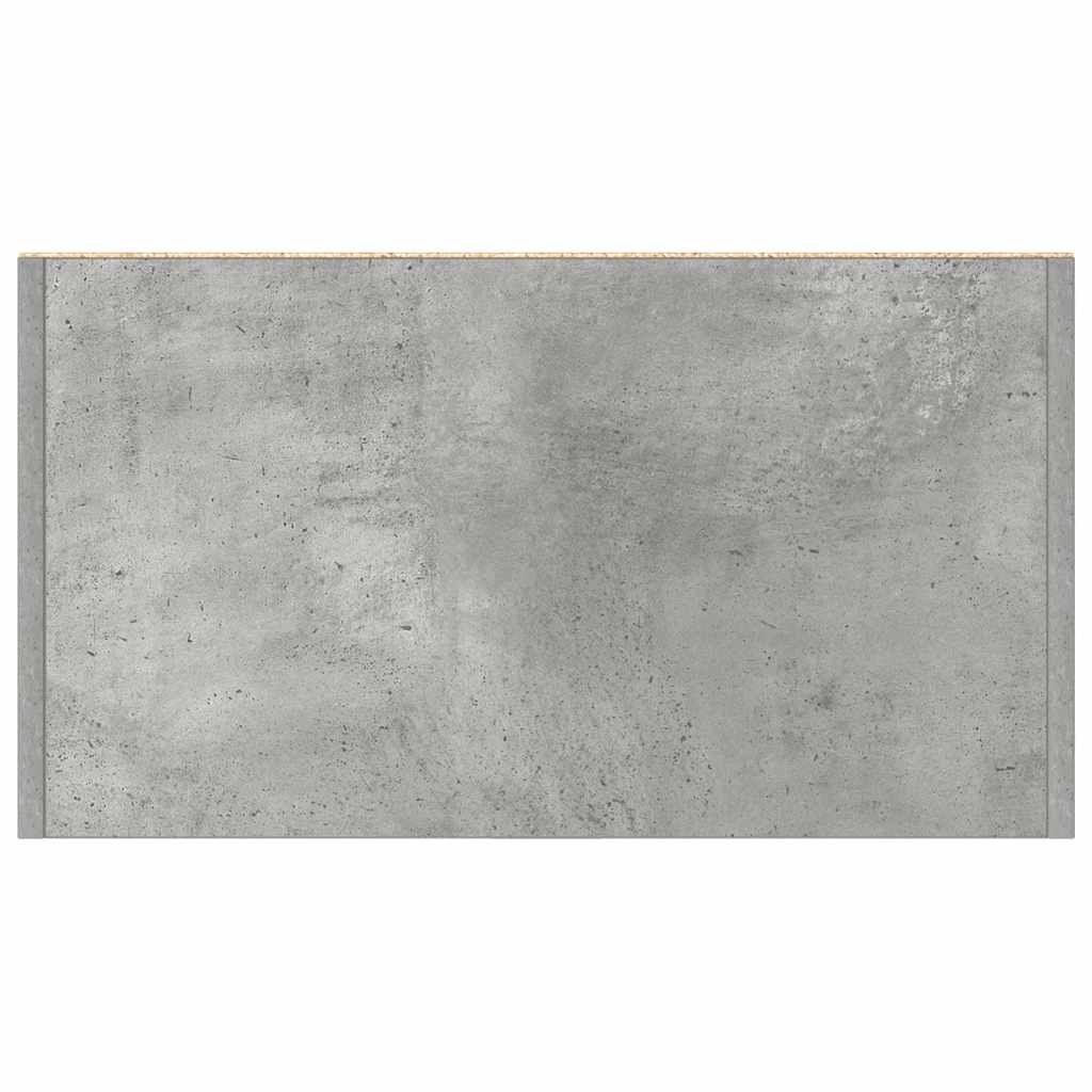 vidaXL Szafka łazienkowa, szarość betonu, 60x33x80 cm, płyta wiórowa