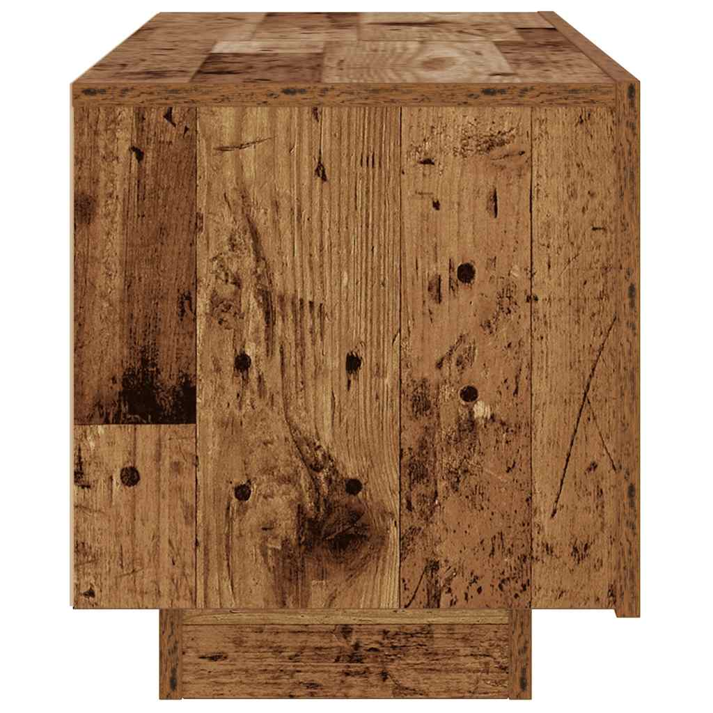 vidaXL Szafka pod TV, stare drewno, 100x35x40 cm