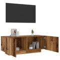 vidaXL Szafka pod TV, stare drewno, 100x35x40 cm