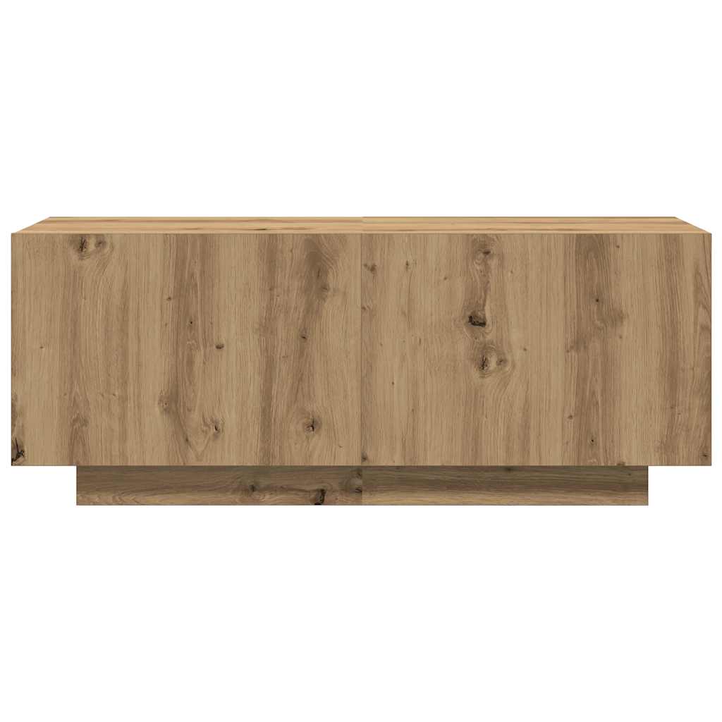 vidaXL Szafka TV, dąb artisan, 100x35x40 cm, materiał drewnopochodny