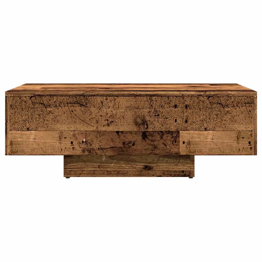 vidaXL Stolik kawowy, stare drewno, 85x55x31, materiał drewnopochodny