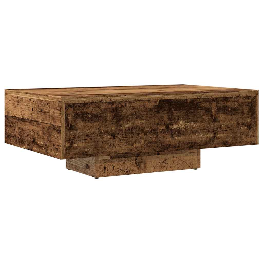 vidaXL Stolik kawowy, stare drewno, 85x55x31, materiał drewnopochodny