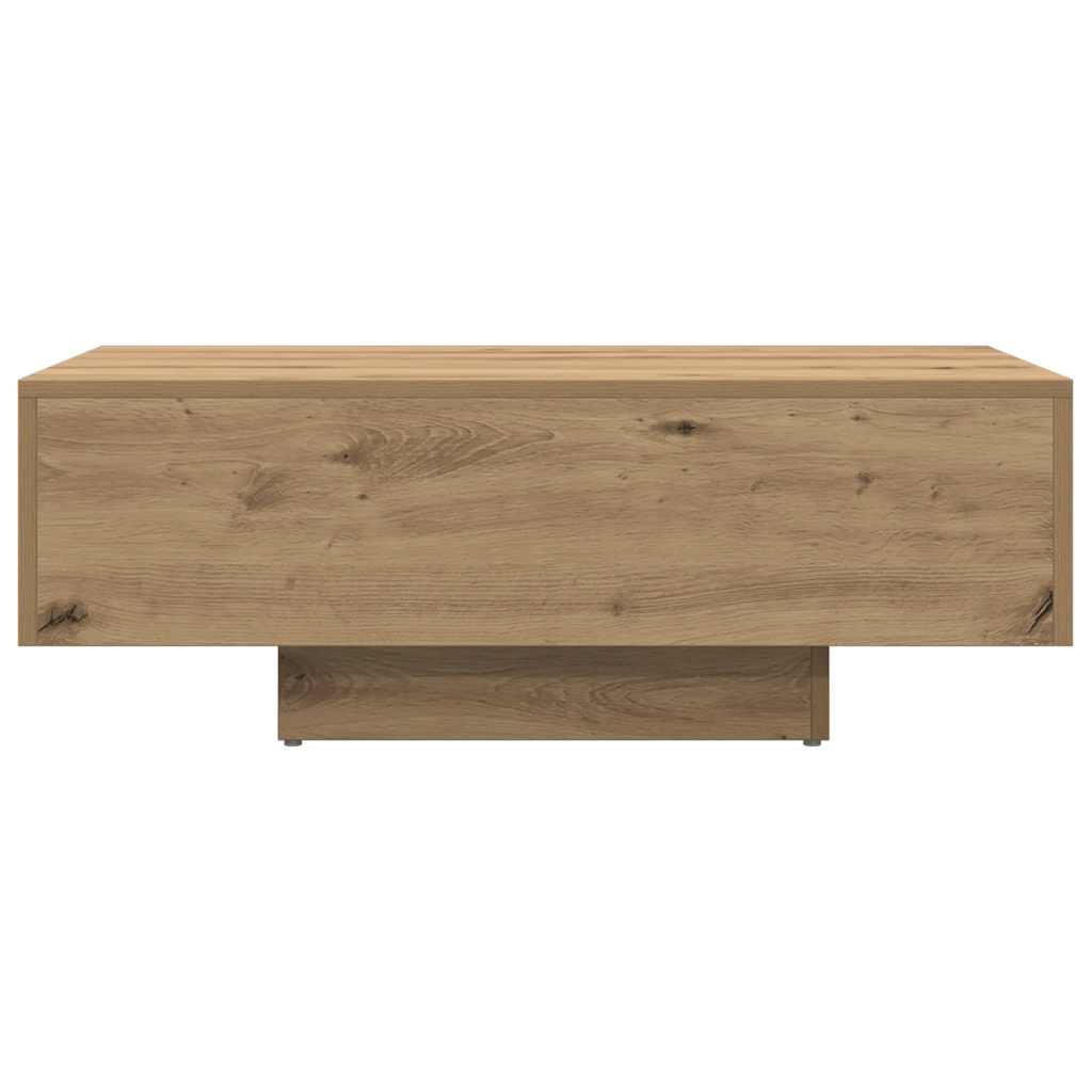 vidaXL Stolik kawowy, dąb artisan 85x55x31 cm, materiał drewnopochodny