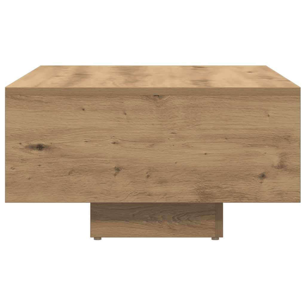 vidaXL Stolik kawowy, dąb artisan 85x55x31 cm, materiał drewnopochodny