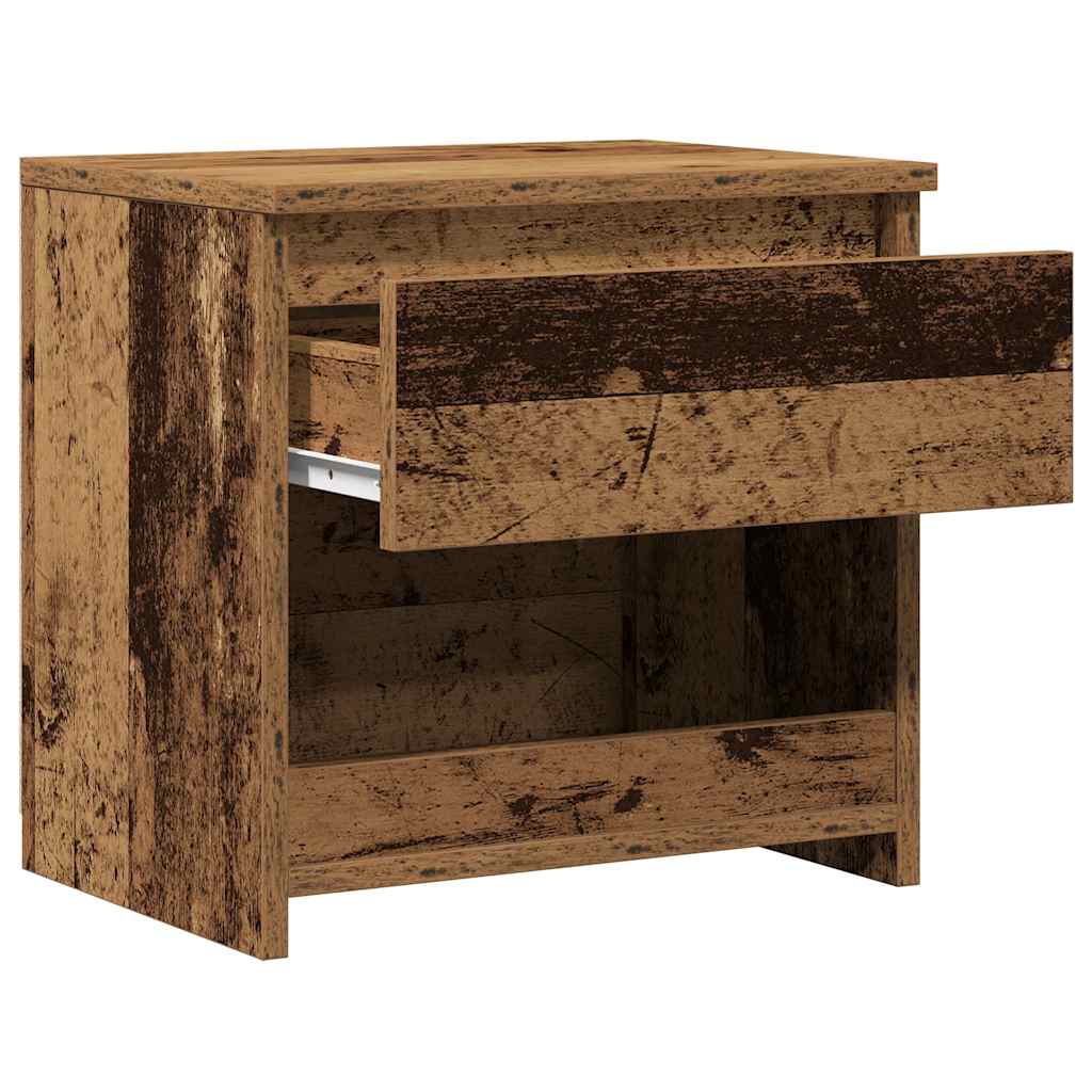 vidaXL Szafka nocna Stare drewno 40x30x39 cm Drewno klejone
