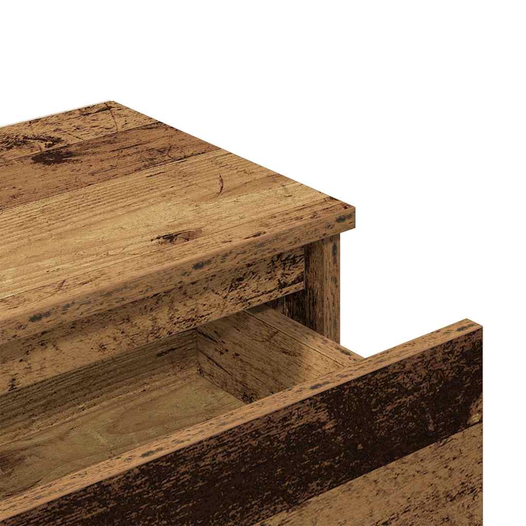 vidaXL Szafka nocna Stare drewno 40x30x39 cm Drewno klejone