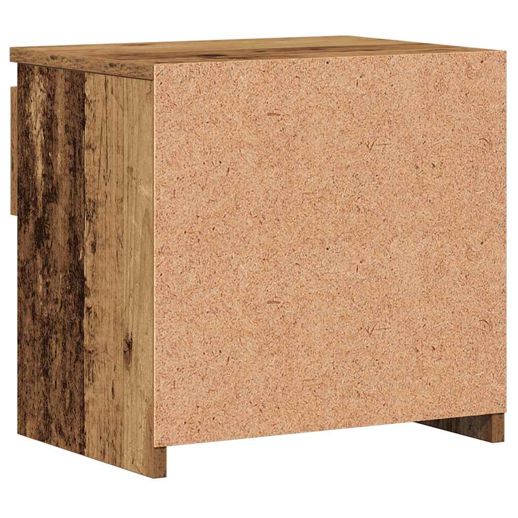 vidaXL Szafki nocne 2 szt. Stare drewno 40x30x39 cm Drewno klejone