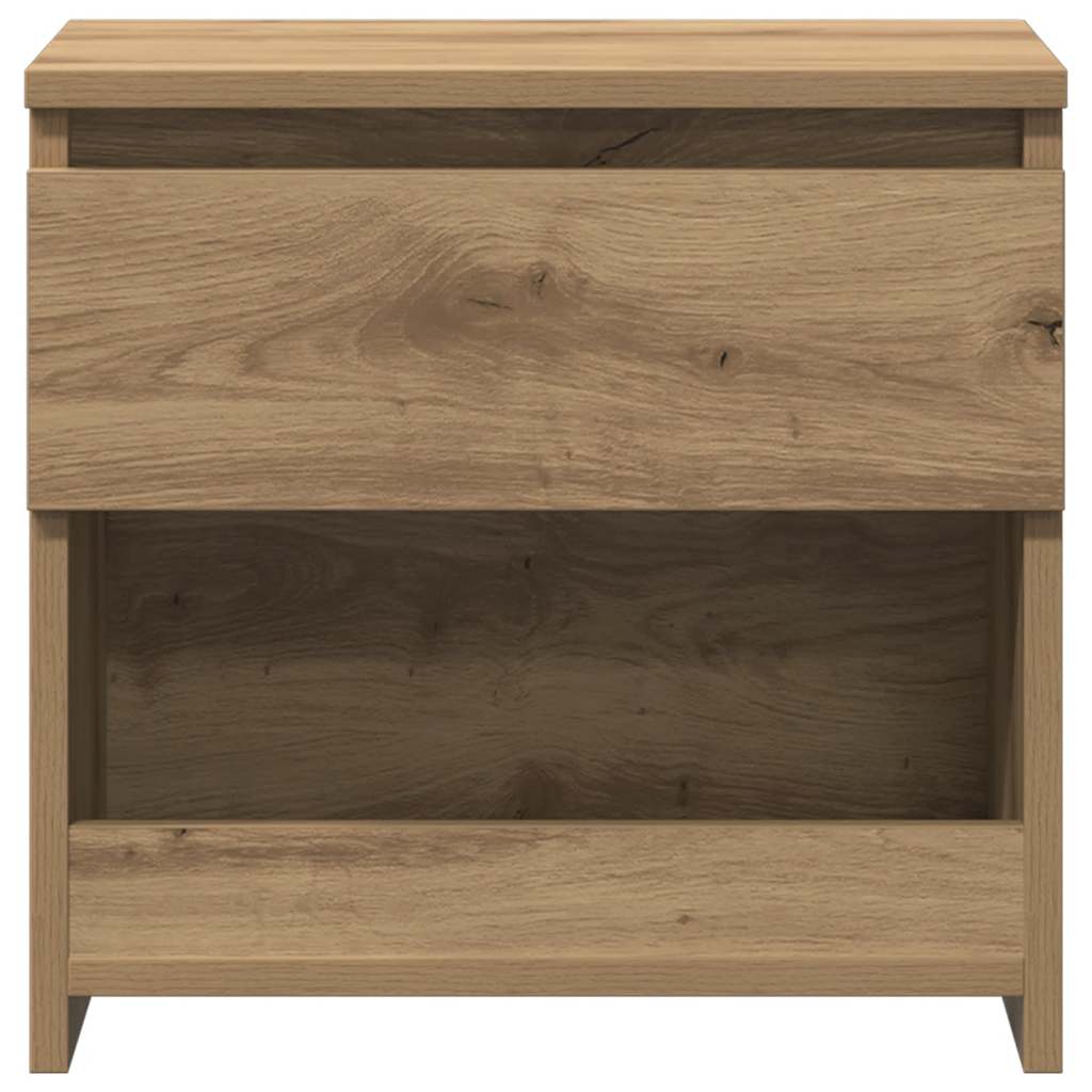 vidaXL Szafka nocna Artisan Oak 40x30x39 cm Drewno klejone