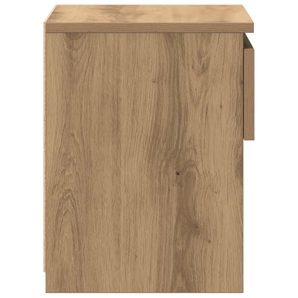 vidaXL Szafka nocna Artisan Oak 40x30x39 cm Drewno klejone