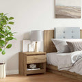 vidaXL Szafka nocna Artisan Oak 40x30x39 cm Drewno klejone