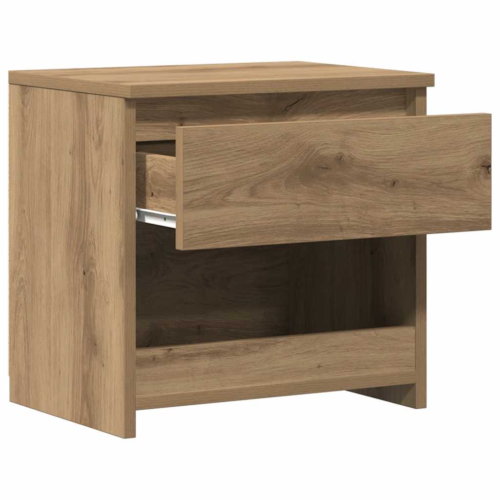 vidaXL Szafki nocne 2 szt. Dąb rzemieślniczy 40x30x39cm Drewno klejone