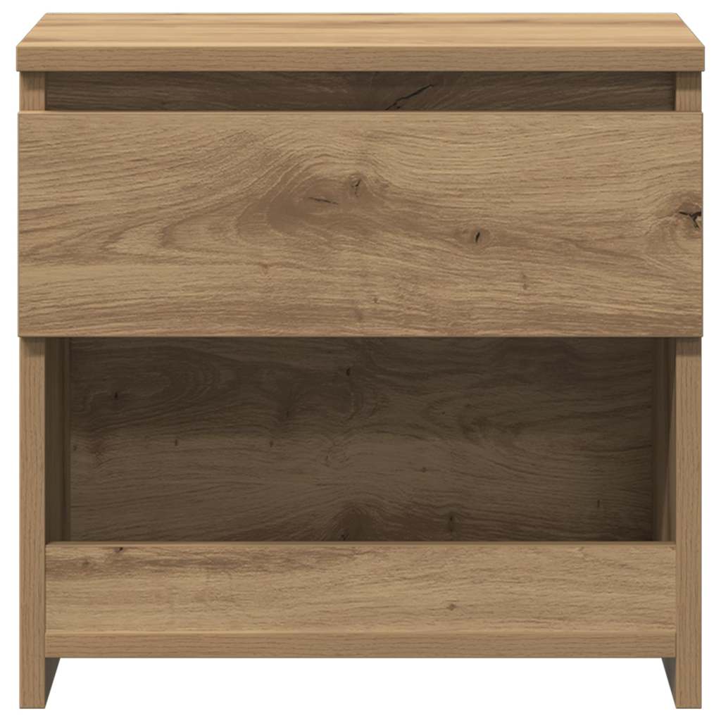 vidaXL Szafki nocne 2 szt. Dąb rzemieślniczy 40x30x39cm Drewno klejone