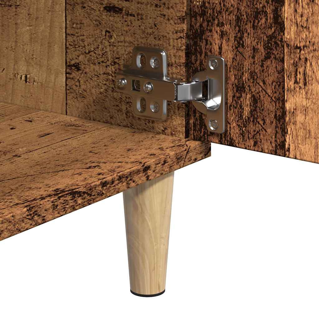 vidaXL Szafka pod TV, stare drewno, 102x35x50 cm