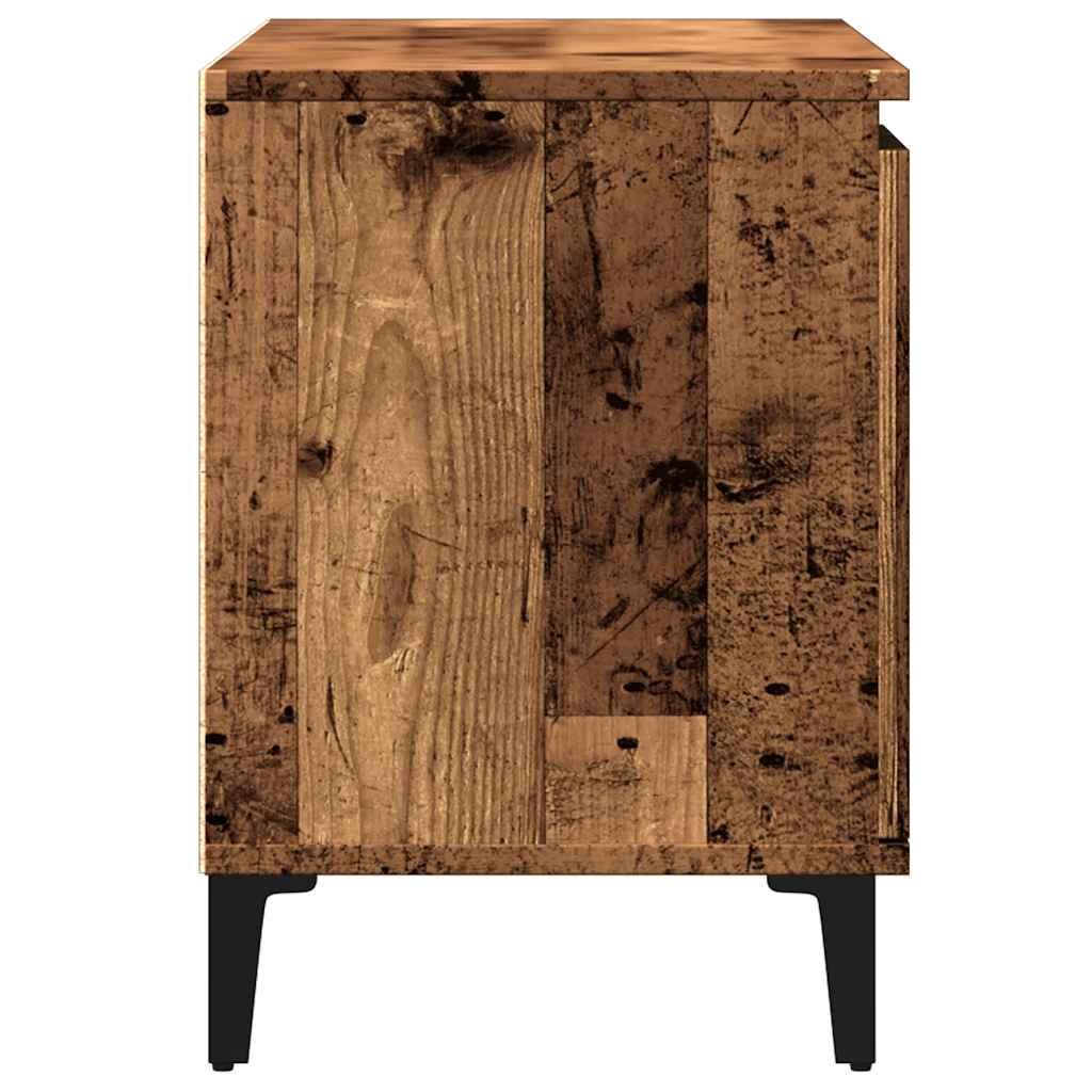 vidaXL Szafka pod TV, stare drewno, 102x35x50 cm