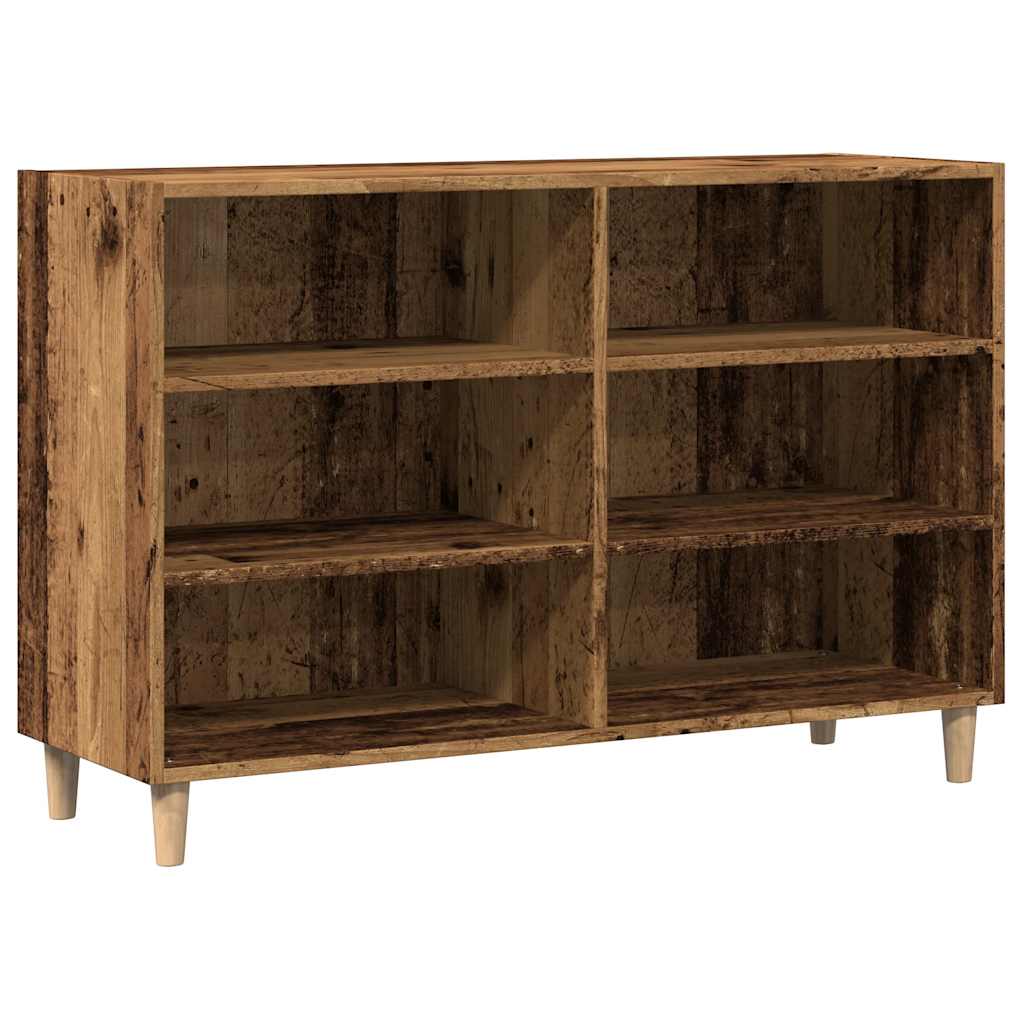 vidaXL Szafka, stare drewno, 103,5x35x70 cm, materiał drewnopochodny