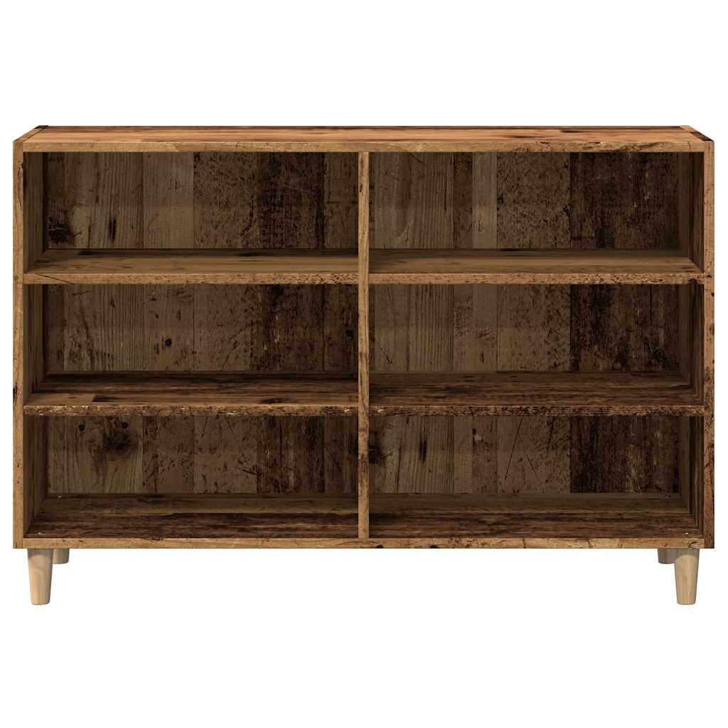 vidaXL Szafka, stare drewno, 103,5x35x70 cm, materiał drewnopochodny