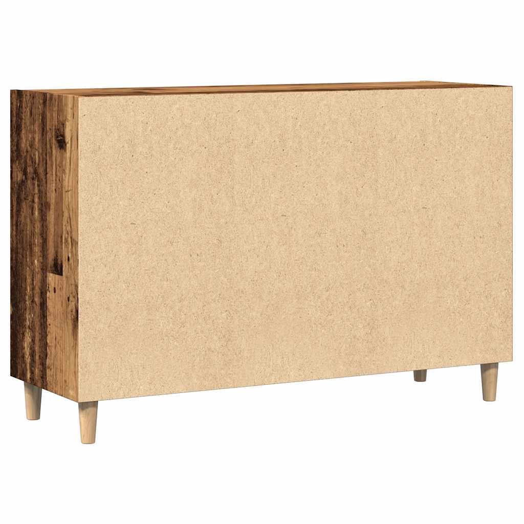 vidaXL Szafka, stare drewno, 103,5x35x70 cm, materiał drewnopochodny