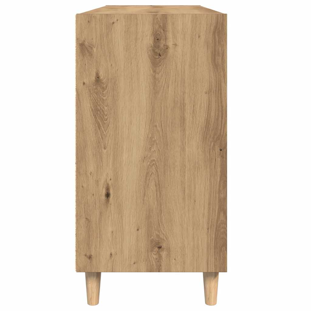vidaXL Szafka, dąb artisan, 103,5x35x70 cm, materiał drewnopochodny