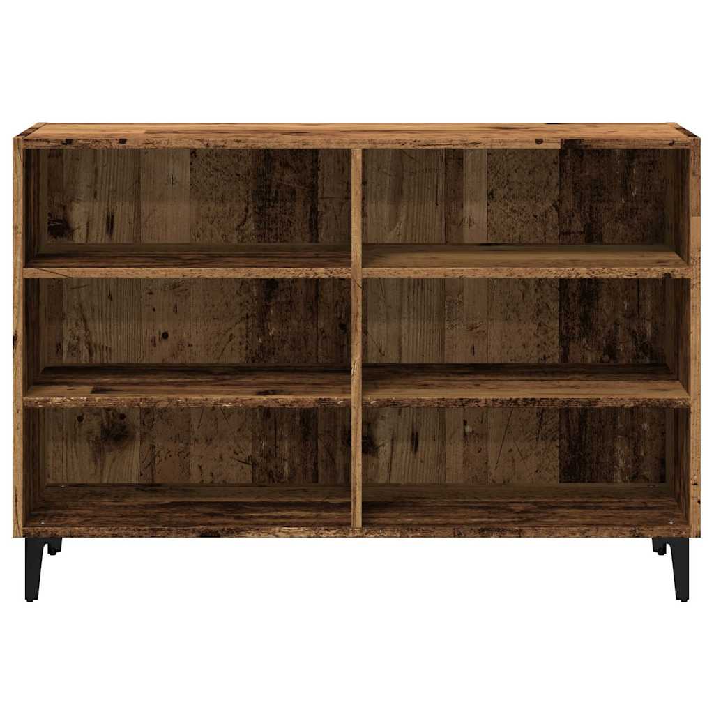 vidaXL Szafka, stare drewno, 103,5x35x70 cm, materiał drewnopochodny