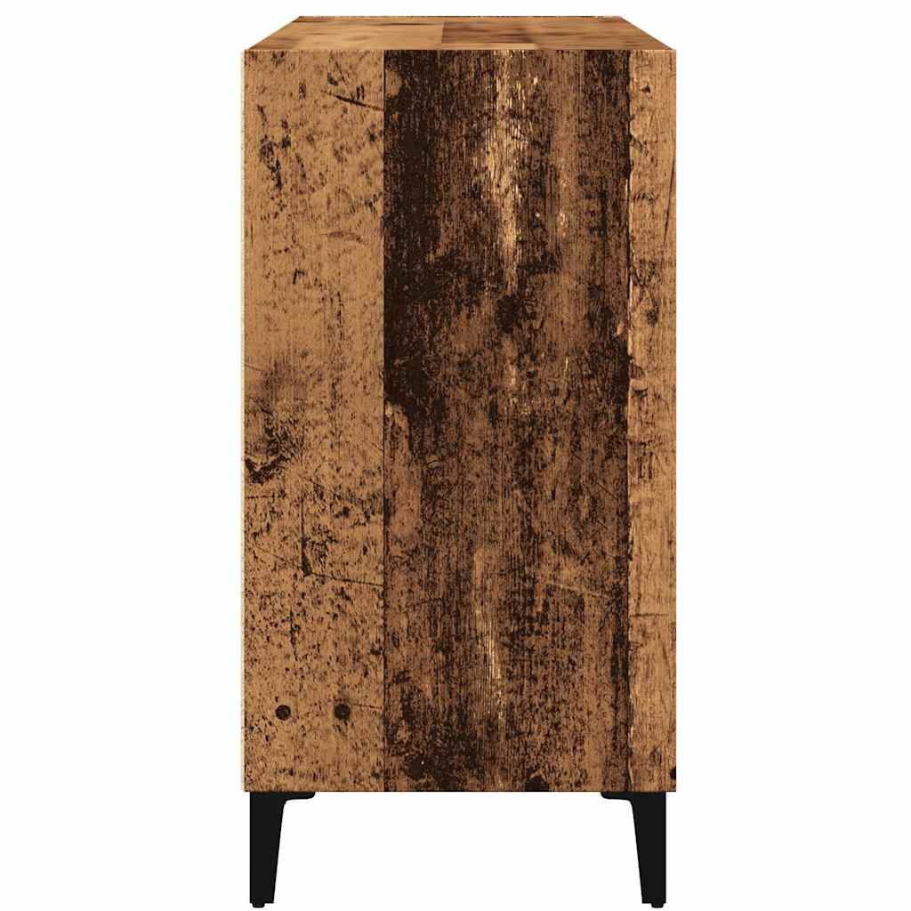 vidaXL Szafka, stare drewno, 103,5x35x70 cm, materiał drewnopochodny