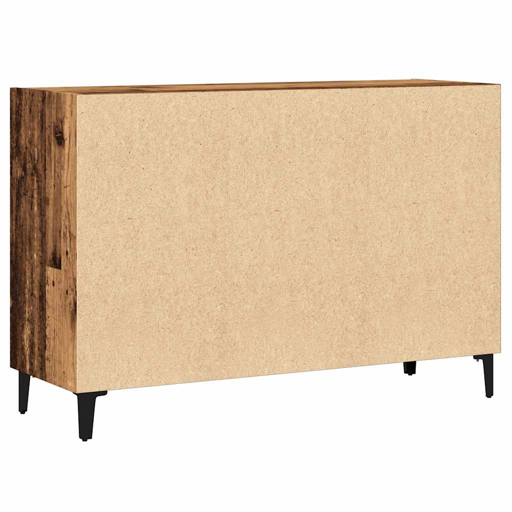 vidaXL Szafka, stare drewno, 103,5x35x70 cm, materiał drewnopochodny