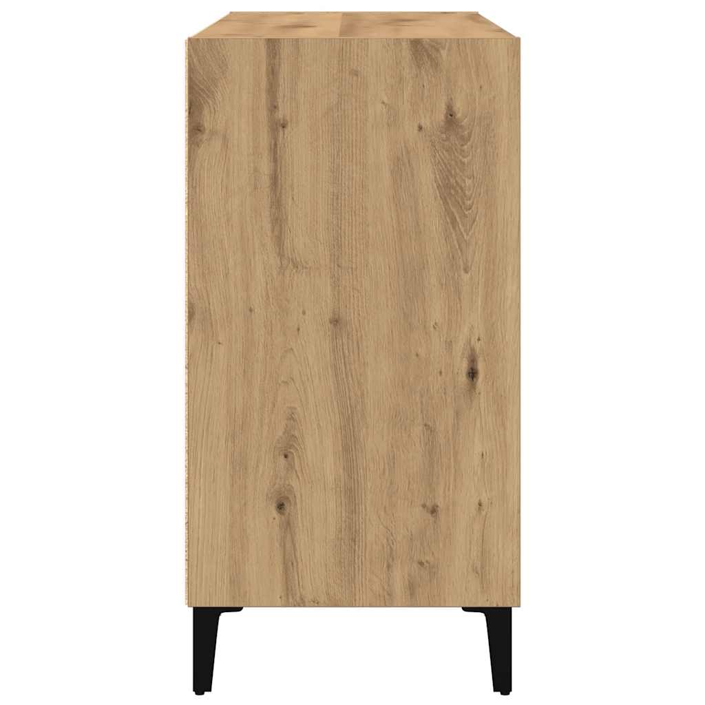 vidaXL Szafka, dąb artisan, 103,5x35x70 cm, materiał drewnopochodny