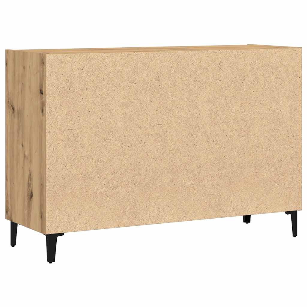 vidaXL Szafka, dąb artisan, 103,5x35x70 cm, materiał drewnopochodny