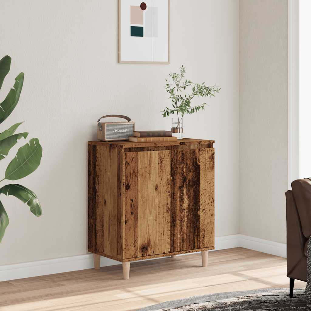 vidaXL Komoda, stare drewno, 60x35x70 cm, materiał drewnopochodny