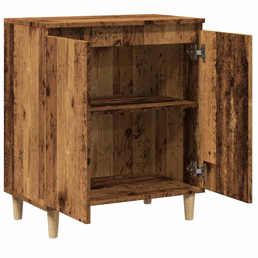 vidaXL Komoda, stare drewno, 60x35x70 cm, materiał drewnopochodny