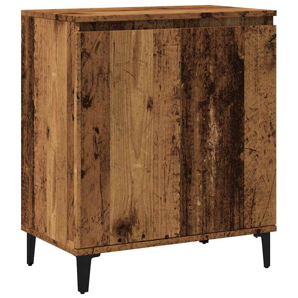 vidaXL Komoda, stare drewno, 60x35x70 cm, materiał drewnopochodny