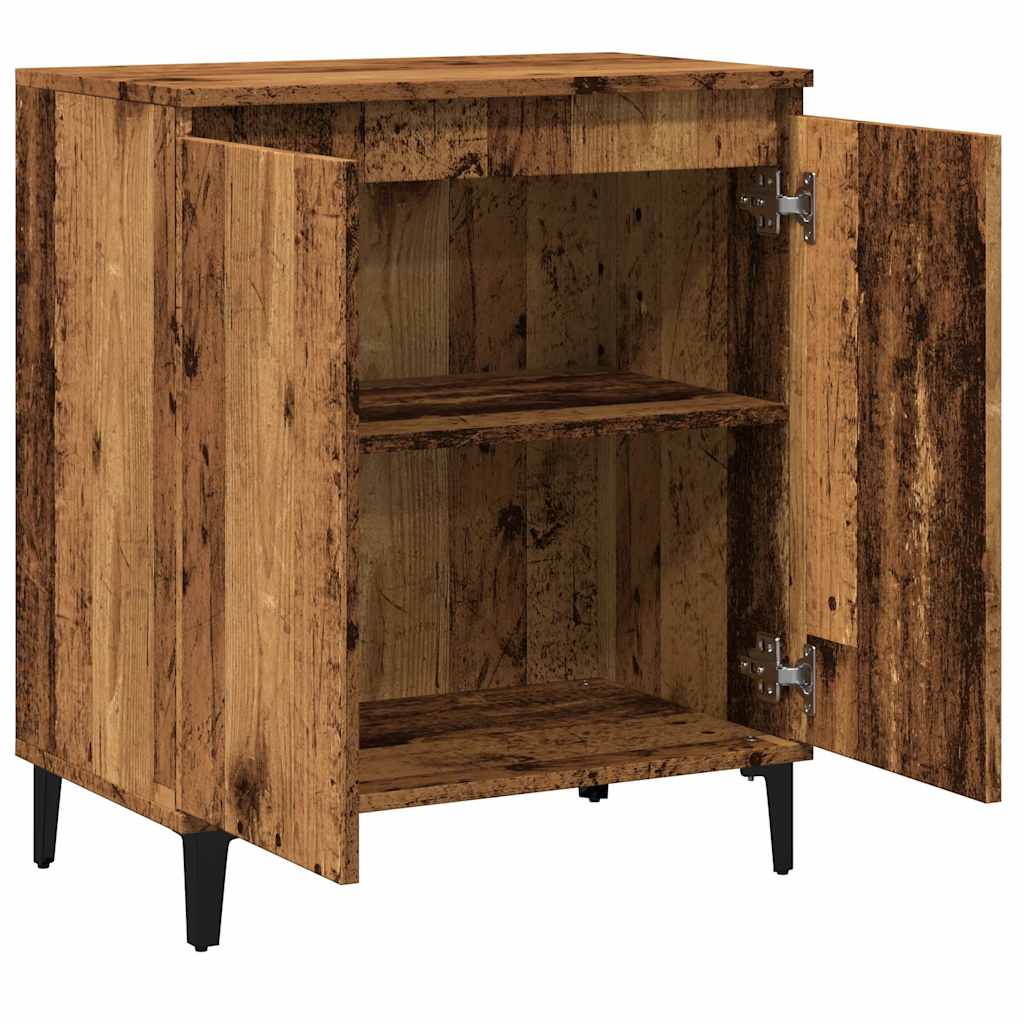 vidaXL Komoda, stare drewno, 60x35x70 cm, materiał drewnopochodny