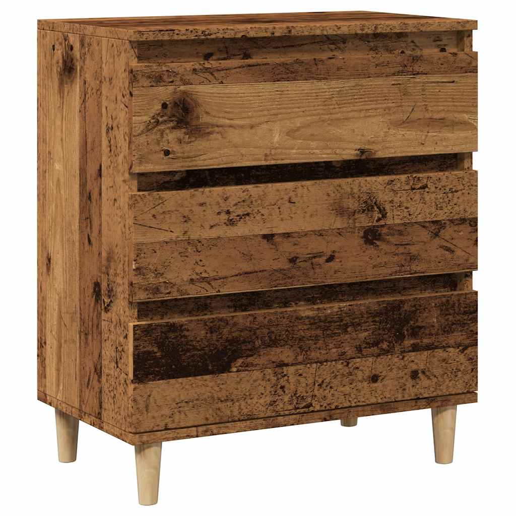 vidaXL Komoda, stare drewno, 60x35x70 cm, materiał drewnopochodny