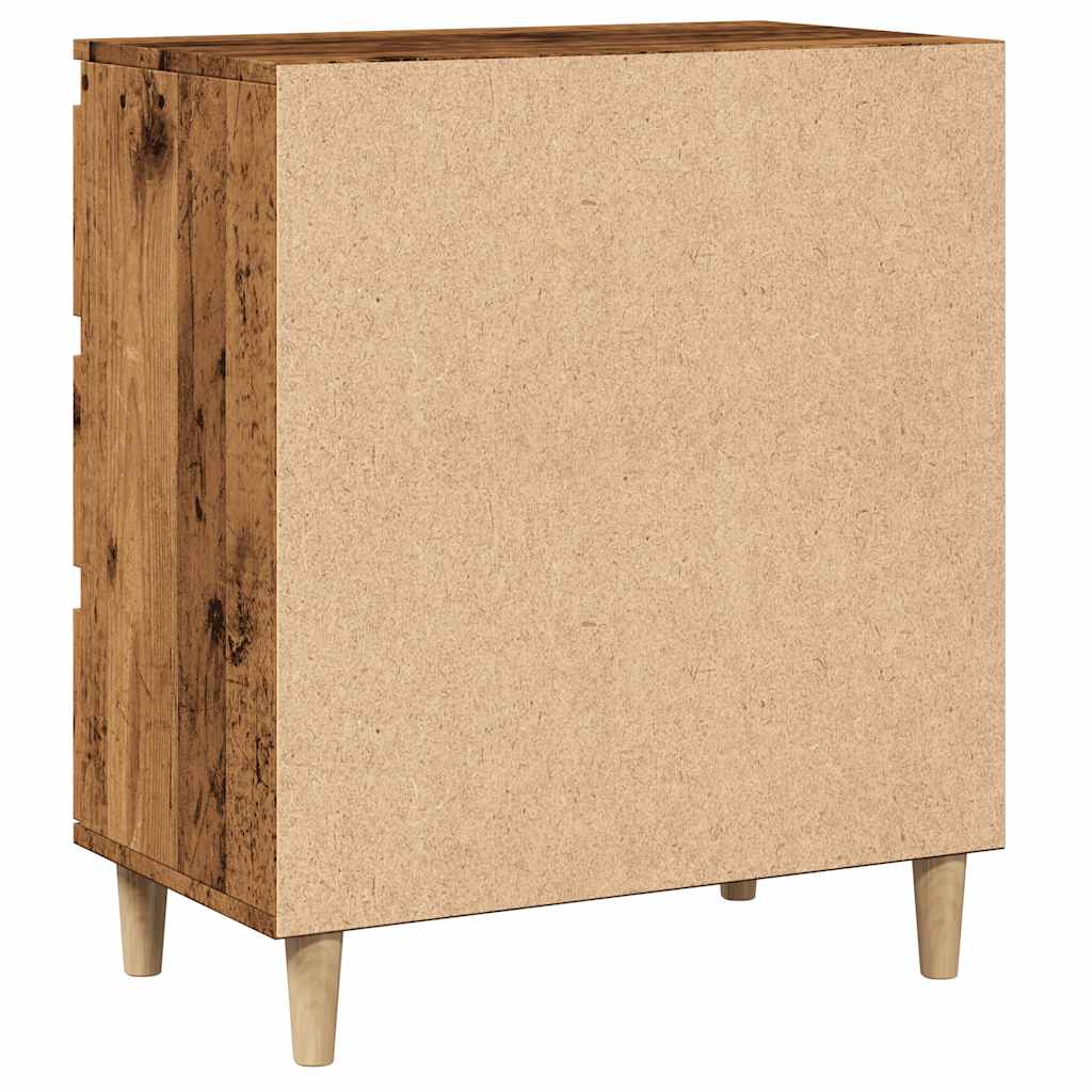 vidaXL Komoda, stare drewno, 60x35x70 cm, materiał drewnopochodny