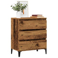 vidaXL Komoda, stare drewno, 60x35x70 cm, materiał drewnopochodny